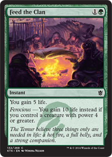 (image for) Feed the Clan (Foil)