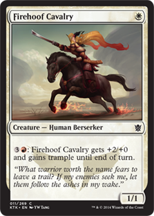 (image for) Firehoof Cavalry (Foil)