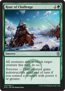 (image for) Roar of Challenge (Foil)