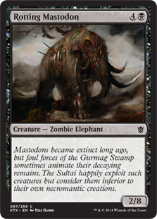(image for) Rotting Mastodon (Foil)