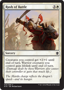 (image for) Rush of Battle (Foil)