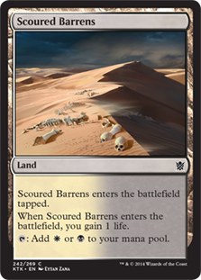 (image for) Scoured Barrens (Foil)