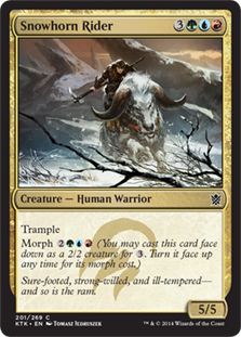 (image for) Snowhorn Rider (Foil)
