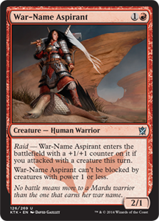 (image for) War-Name Aspirant (Foil)
