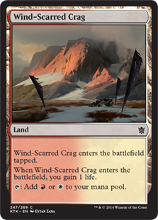 (image for) Wind-Scarred Crag (Foil)