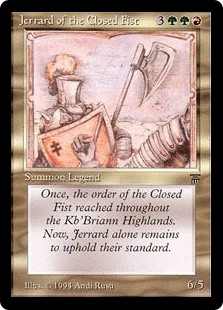 (image for) Jerrard of the Closed Fist