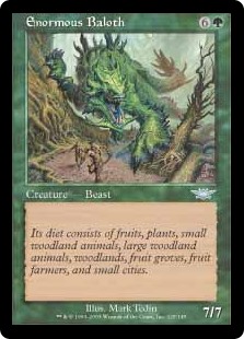 (image for) Enormous Baloth (Foil)