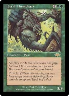 (image for) Feral Throwback (Foil)