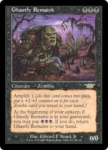 (image for) Ghastly Remains (Foil)