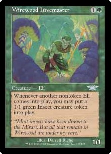 (image for) Wirewood Hivemaster (Foil)
