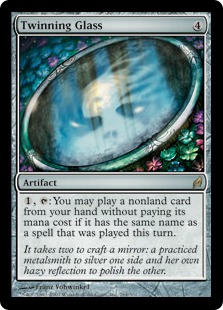 (image for) Twinning Glass