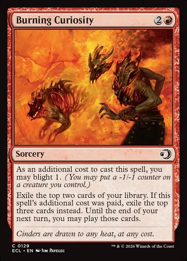 (image for) Burning Curiosity