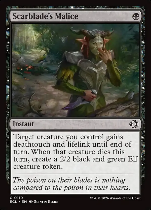 (image for) Scarblade's Malice