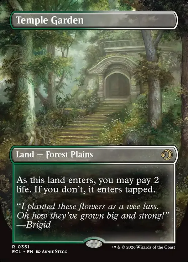 (image for) Temple Garden (Borderless)