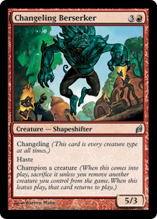 (image for) Changeling Berserker (Foil)