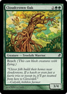 (image for) Cloudcrown Oak (Foil)