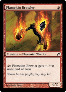 (image for) Flamekin Brawler (Foil)