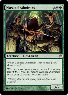 (image for) Masked Admirers (Foil)