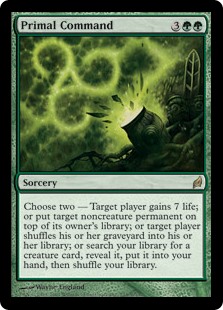 (image for) Primal Command (Foil)