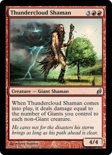 (image for) Thundercloud Shaman (Foil)