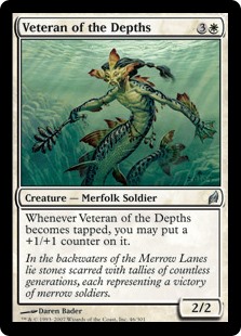 (image for) Veteran of the Depths (Foil)
