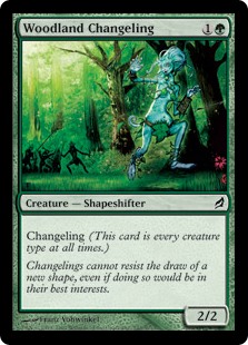 (image for) Woodland Changeling (Foil)