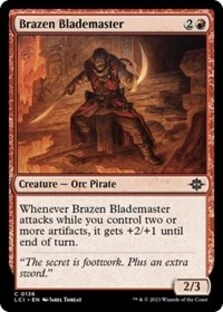 (image for) Brazen Blademaster (Foil)