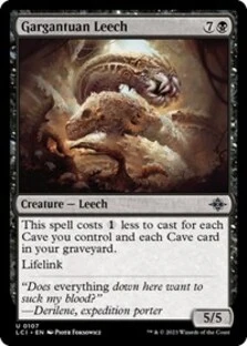 (image for) Gargantuan Leech (Foil)