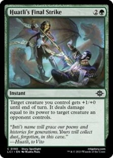 (image for) Huatli's Final Strike (Foil)