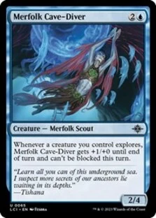 (image for) Merfolk Cave-Diver (Foil)