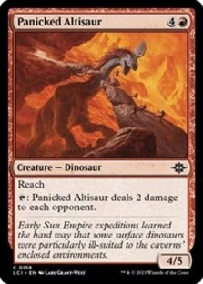 (image for) Panicked Altisaur (Foil)