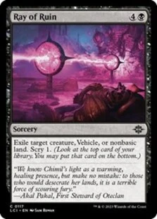 (image for) Ray of Ruin (Foil)