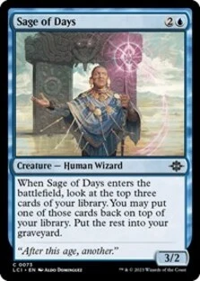 (image for) Sage of Days (Foil)