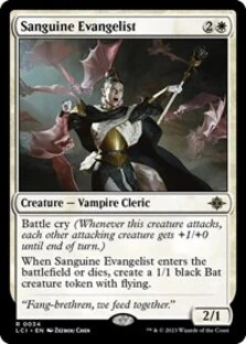 (image for) Sanguine Evangelist (Foil)