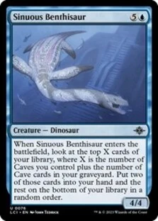 (image for) Sinuous Benthisaur (Foil)