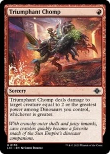 (image for) Triumphant Chomp (Foil)