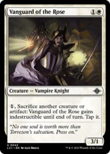 (image for) Vanguard of the Rose (Foil)