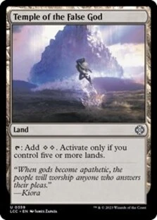 (image for) Temple of the False God