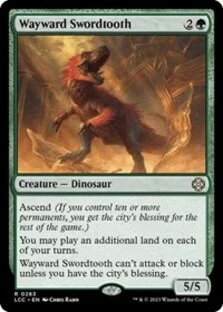 (image for) Wayward Swordtooth