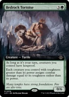 (image for) Bedrock Tortoise (Extended Art) (Foil)