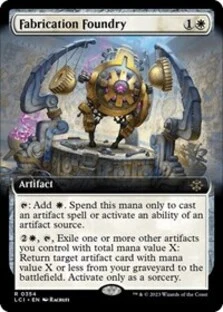 (image for) Fabrication Foundry (Extended Art) (Foil)