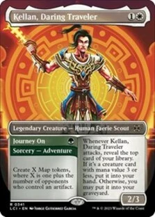 (image for) Kellan, Daring Traveler (Borderless) (Foil)
