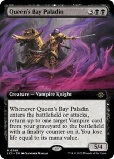 (image for) Queen's Bay Paladin (Extended Art) (Foil)