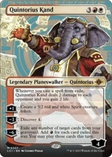 (image for) Quintorius Kand (0307) (Borderless) (Foil)