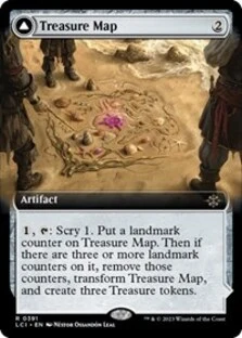 (image for) Treasure Map (Extended Art) (Foil)
