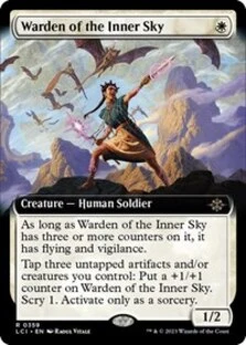 (image for) Warden of the Inner Sky (Extended Art) (Foil)