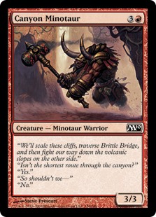 (image for) Canyon Minotaur (Foil)