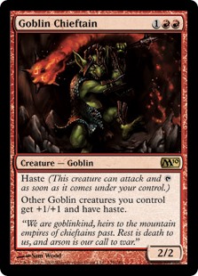 (image for) Goblin Chieftain (Foil)