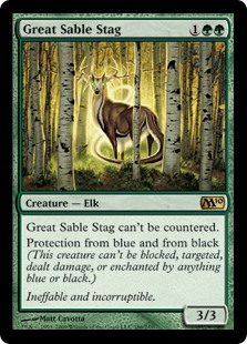 (image for) Great Sable Stag (Foil)