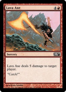 (image for) Lava Axe (Foil)